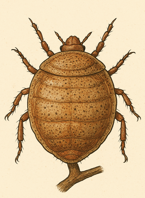 Scale insect reference illustration